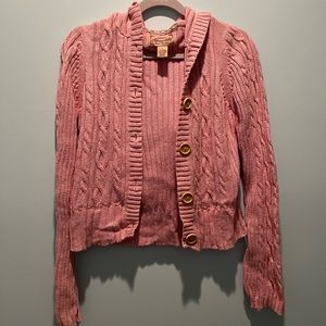 Vintage Limited addition pink Aeropostale button down sweater